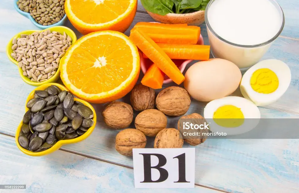 Principais fontes alimentares de vitamina B1